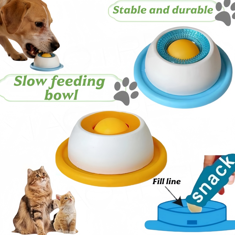 Dog Puzzle Feeder Toy - Slowfoodbak voor huisdieren, honden en katten,