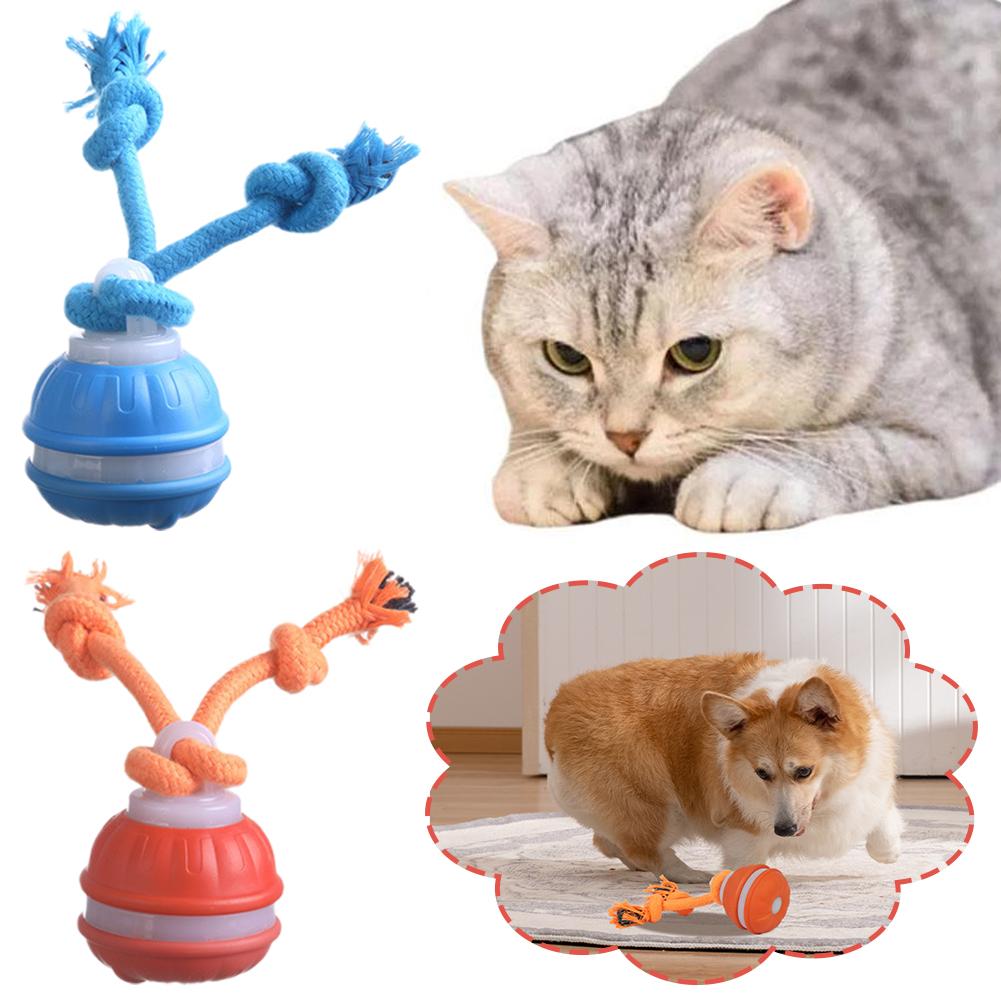 Automatic Moving Dog Ball - Slimme oplaadbare hondenbal Interactief hondenspeelgoed met