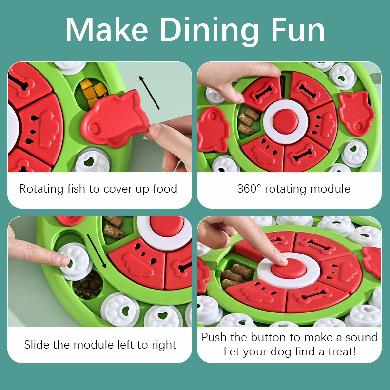 Voer- en speelmat voor katten  - Dog Puzzle Feeder Toy recensie en prijs