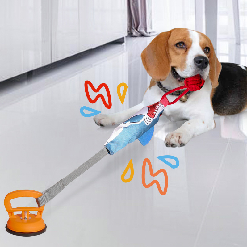 Zuignap hondenspeeltje, handsf - Suction Cup Dog Tug Toy recensie en prijs
