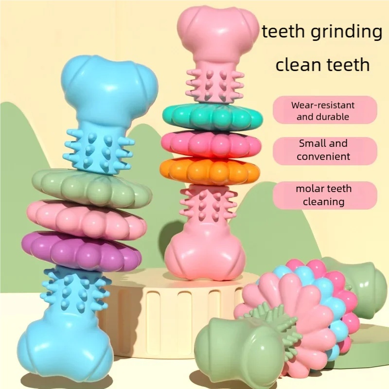 Duurzaam TPR hondenkauwspeeltj - Teeth Cleaning Dog Chew Bone recensie en prijs