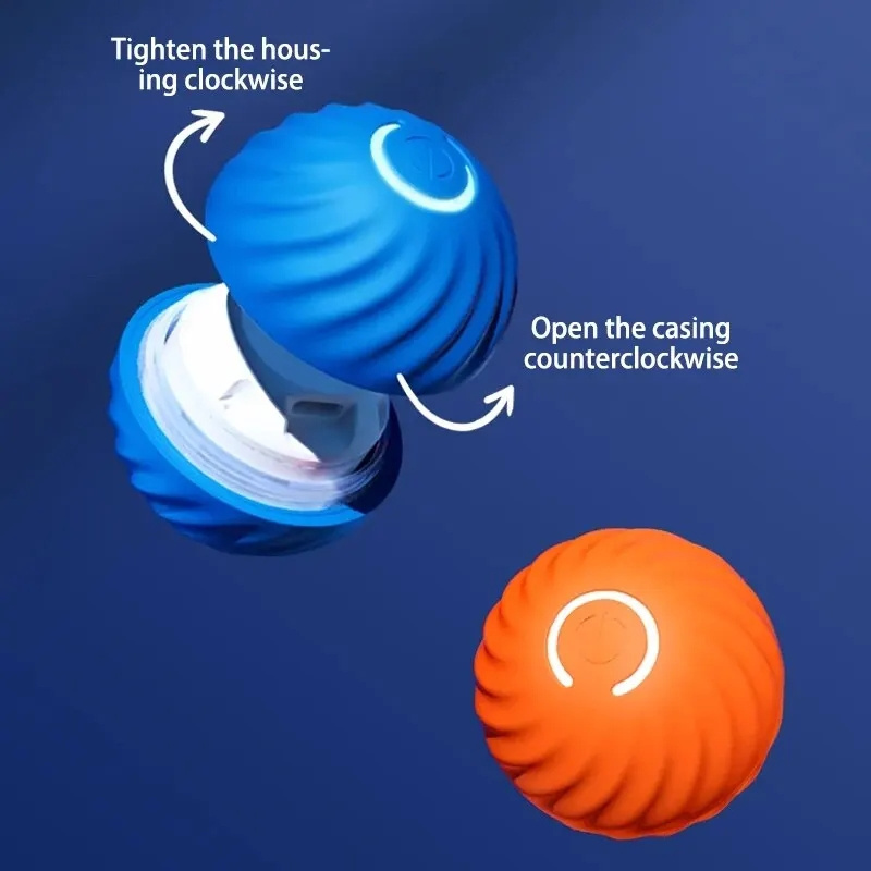 USB-oplaadbare automatische sp - Automatic Moving Dog Ball recensie en prijs