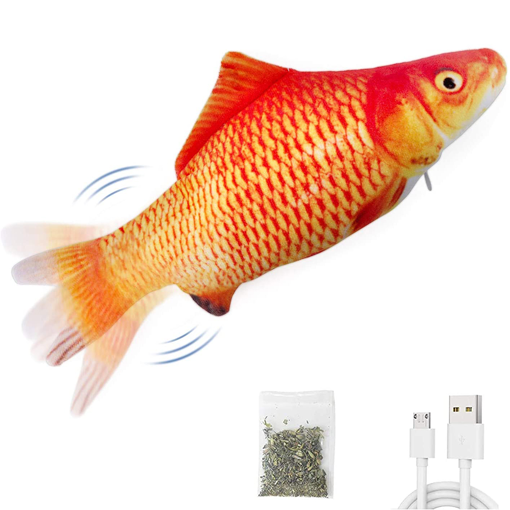 Katten Speelgoed Vis USB Oplad - Electric Floppy Fish Dog Toy recensie en prijs