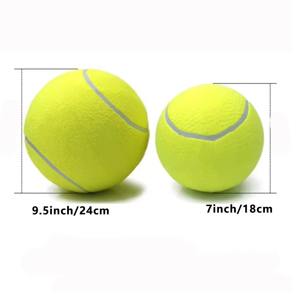 7/9.5Inch Giant Tennisbal Huis - Interactive Squeaky Plush Dog Toy recensie en prijs