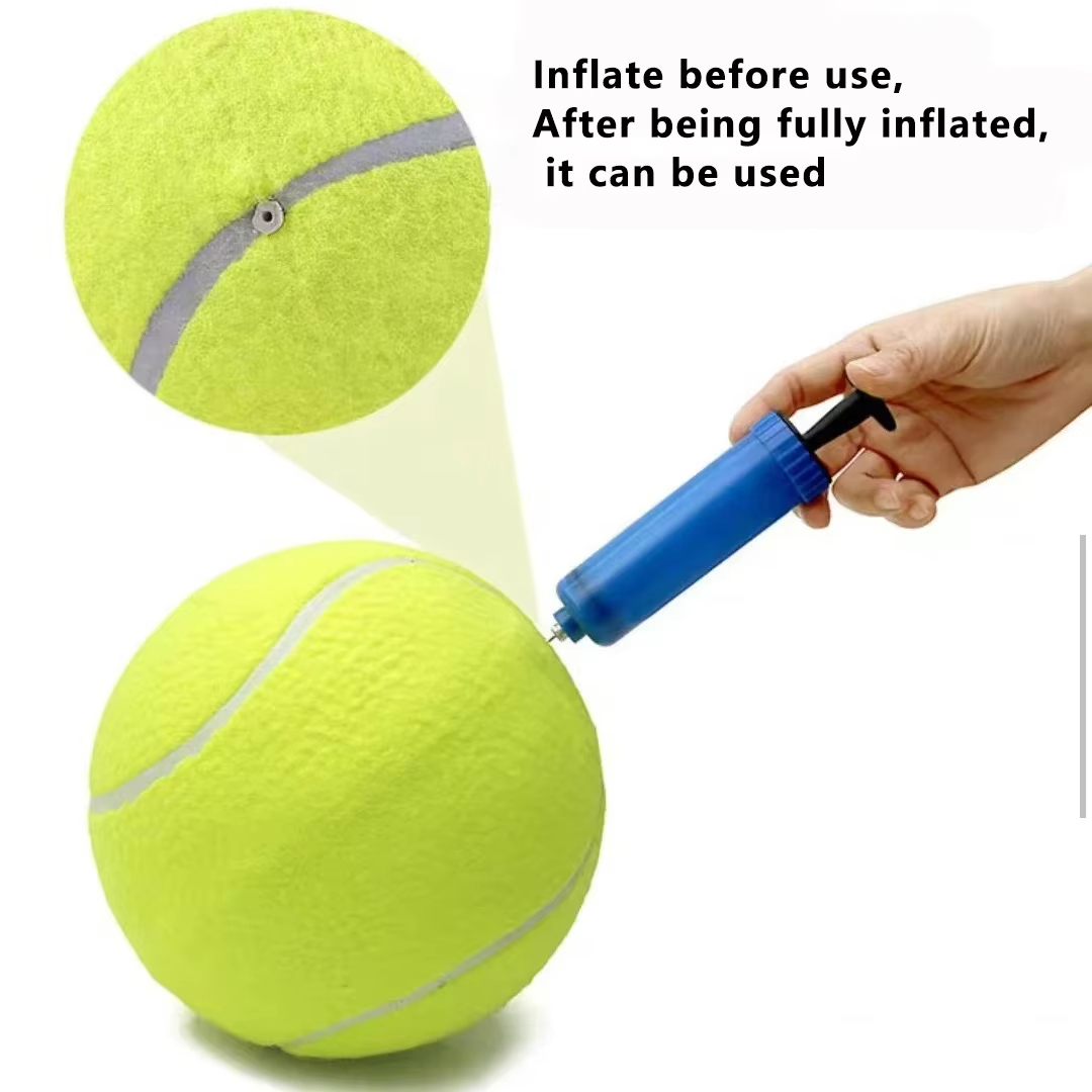 7/9.5Inch Giant Tennisbal Huis - Interactive Squeaky Plush Dog Toy recensie en prijs