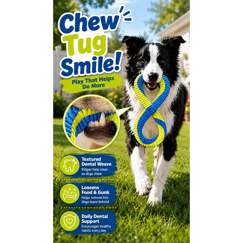 Honden Tandreinigings-Touwspee - Dog Rope Toy Aggressive Chewers recensie en prijs