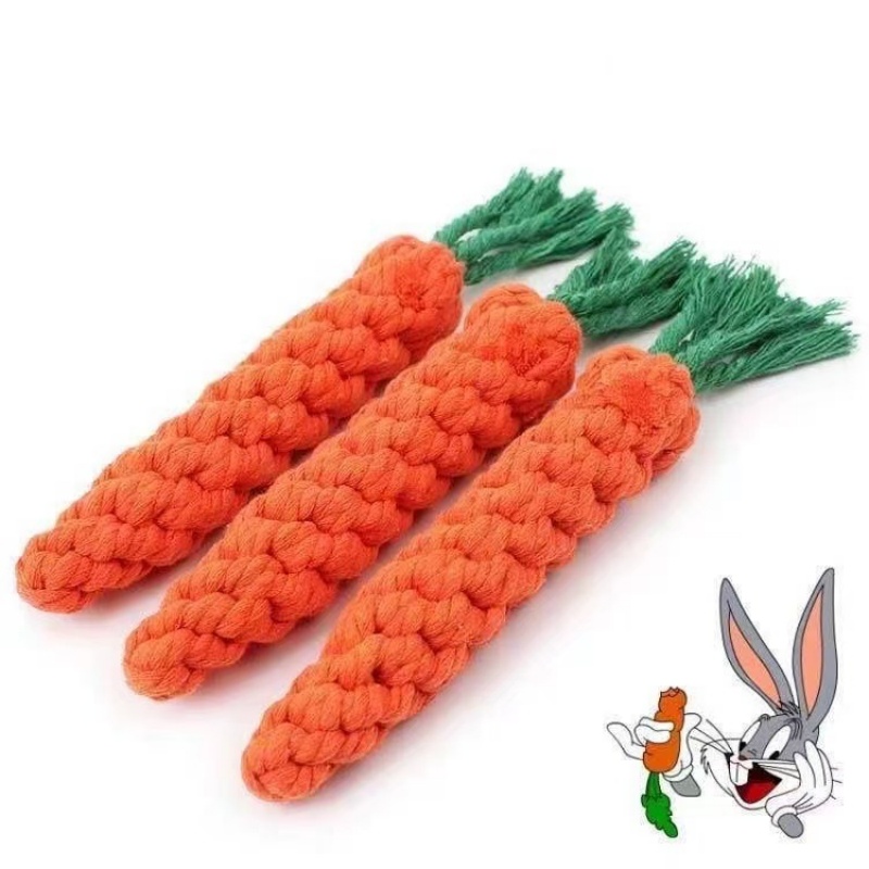 Wortelvormig kauwspeeltje voor - Interactive Squeaky Plush Dog Toy recensie en prijs