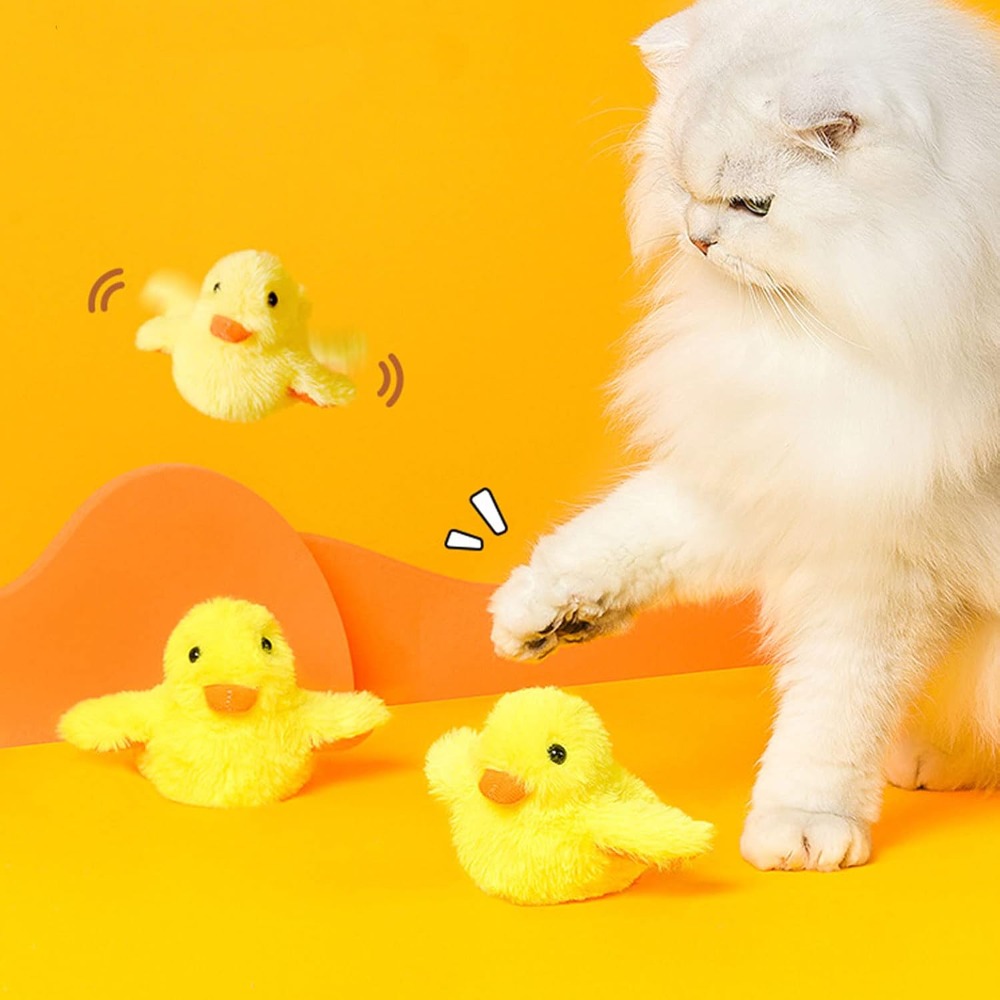Elektrisch eendjeskatten speel - Catnip Interactive Plush Mouse recensie en prijs