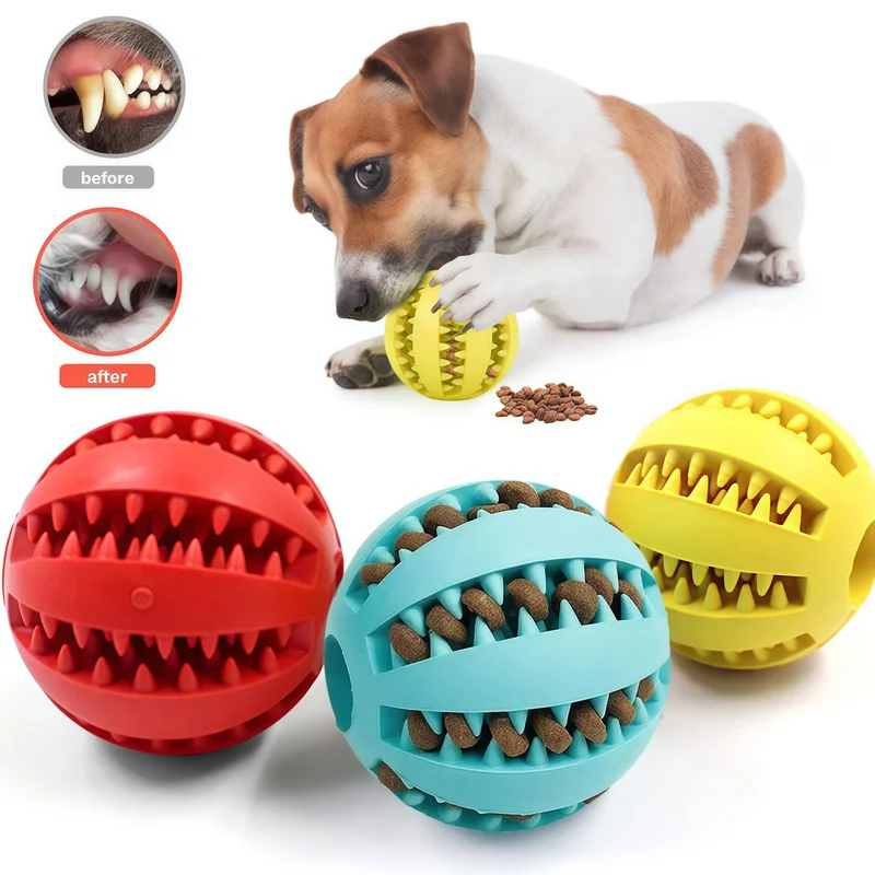 1/2 stuks Hondenspeelgoed Bal  - Indestructible Dog Chew Toy recensie en prijs