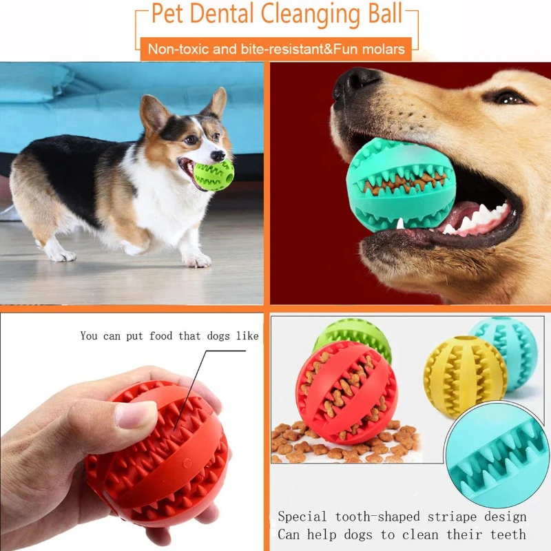 1/2 stuks Hondenspeelgoed Bal  - Indestructible Dog Chew Toy recensie en prijs